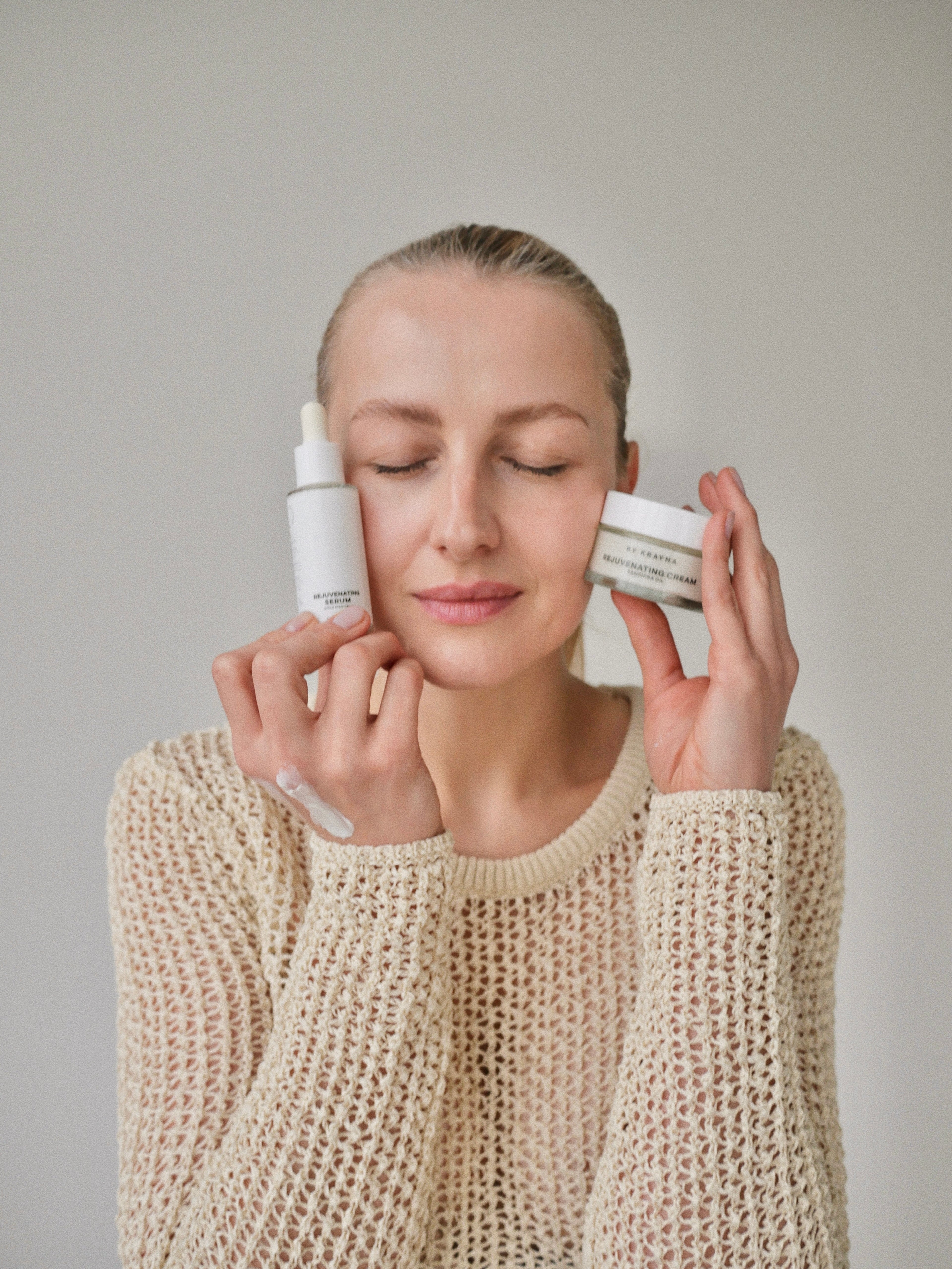 Zestaw Odmładzający REJUVENATING DUO krem + serum