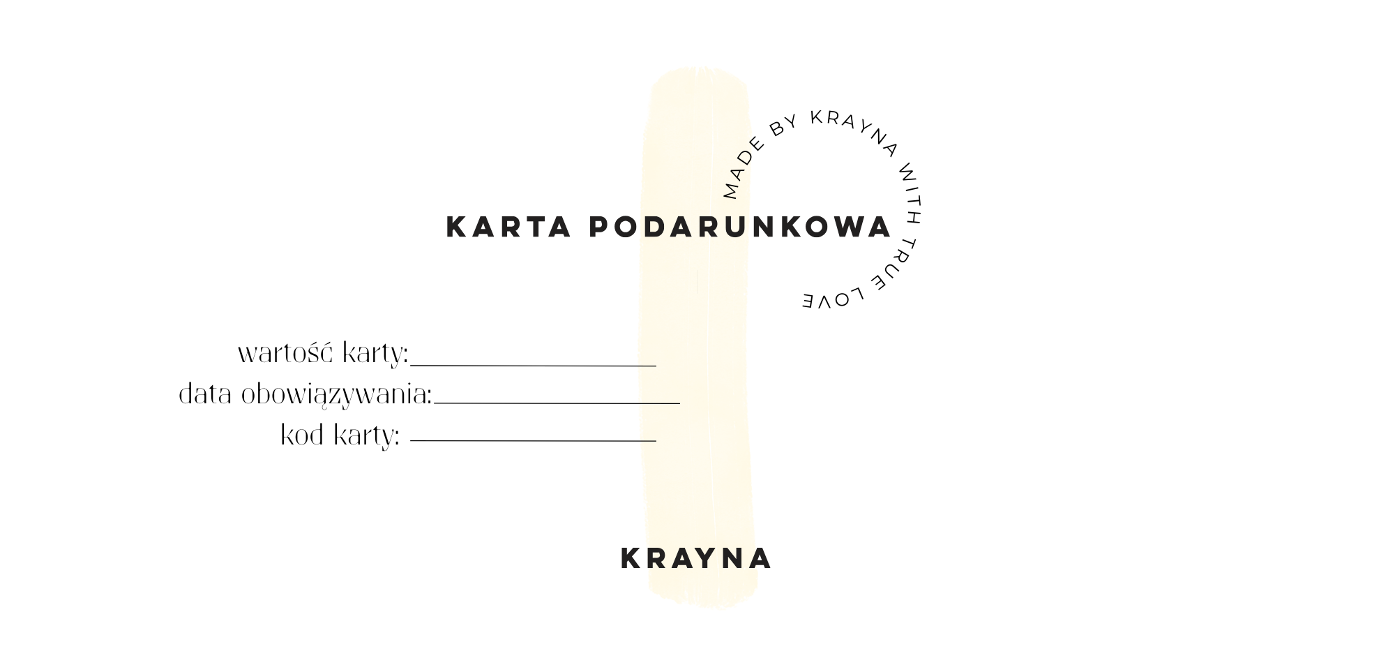 Karta podarunkowa 200 zł do naszego sklepu z wegańskimi kosmetykami