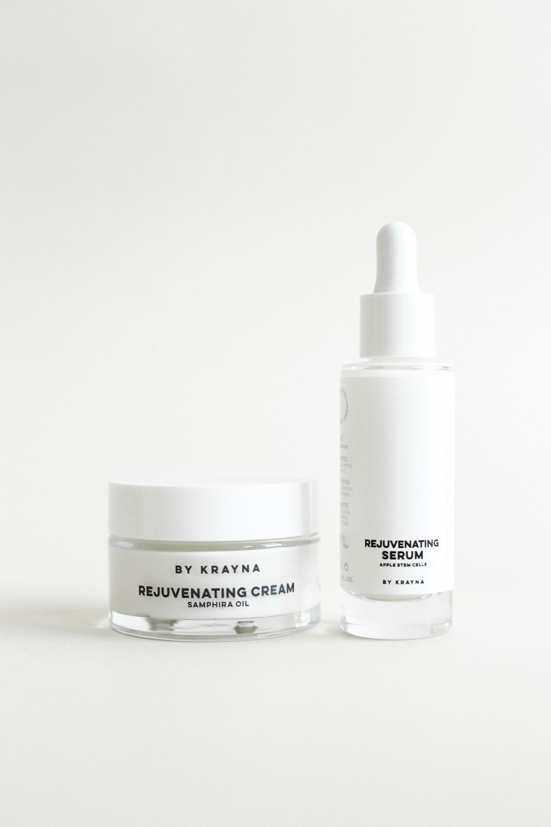 Zestaw Odmładzający REJUVENATING DUO krem + serum świeca gratis!